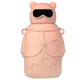 Little Surprise Box,DIY sticker Pink Specsy Ted Kids Water Botter, 500 ml