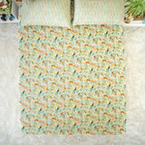 Zookeeper Forest Echoes Bedsheet And Shams Set