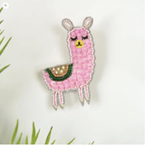 Little Pink Llama Llama-Hair Clip