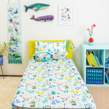 Zookeeper Sailor Goes To Sea Bed Sheet And Shams Set