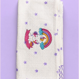 Little Pink Llama Unicorn Towel