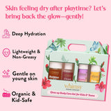 Whimsy Organic & Natural Glow Up Body Care Set- Pack of 4