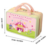 Little Surprise Box,Fun Carnival Theme Hardcase Travel Suitcase