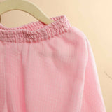 Casa Ninos Contrasting Top And Sharara Set