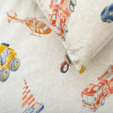 Zookeeper Chasing Cars And Clouds Bedsheet And Shams Set