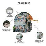 Zookeeper Jungle Kids School Backpack For Boys & Girls Age 2–5 Years