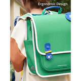 Little Surprise Box,Jade Green Rectangle style Backpack for Kids, Medium