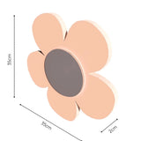 Flower Mirror Peach