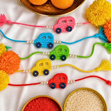 Babies Of Wonder Car Rakhi - Red