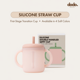 Dodo Baby Silicone Sippy Cup Pink