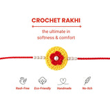 Babies Of Wonder Flower Rakhi - Red