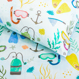 Zookeeper Sailor Goes To Sea Bed Sheet And Shams Set