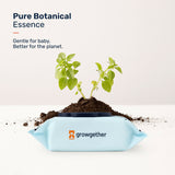 Growgether 99.9% Pure RO Water Baby Wipes (Pack of 1)