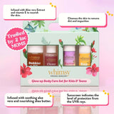 Whimsy Organic & Natural Glow Up Body Care Set- Pack of 4