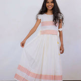 Di & De Premium Handloom Ethnic Set Skirt & Top