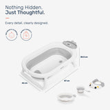 Growgether 4-in-1 Baby Bath Tub Set | 0-36 Months (Up to 20 kg)