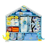 LSB Newborn Baby Boy Wooden Nautical House Gift Hamper (0-12 months)