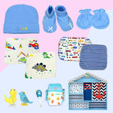 LSB Newborn Baby Boy Wooden Nautical House Gift Hamper (0-12 months)