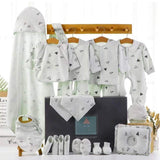 LSB Newborn Baby Boy/Baby Girl 22pcs Gift Box, Mint Green (0 - 12 Months)