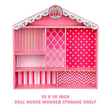 LSB Newborn Baby Girl Wooden Dollhouse Gift Hamper (0-12 months)