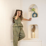 Mamarill Girlsvibrant Co-Ord Set That Blends Festive Flair With Everyday Ease.