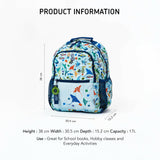 Zookeeper Ocean Kids School Backpack For Boys & Girls Age 5–7 Years