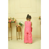 Pankhuri By Priyanka Pink Cord Set