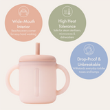 Dodo Baby Silicone Sippy Cup Pink