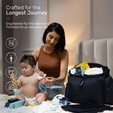 Growgether MOVA 3-in-1 Diaper Bag - Navy