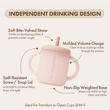 Dodo Baby Silicone Sippy Cup Pink
