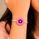 Babies Of Wonder Flower Rakhi - Pink
