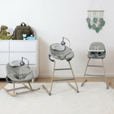 Growgether Gravity High Chair + Rocker Combo