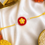 Babies Of Wonder Flower Rakhi - Yellow