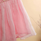 Casa Ninos pink Haltes Neck Kurti With Sharara