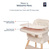 Growgether ORBIT 4-in-1 High Chair | 6-36 Months (Up to 15 kg) Beige