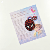 Little Pink Llama Amazing Spider Man-Brooch