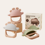 Dodo Baby Dino Soothe Teether Green