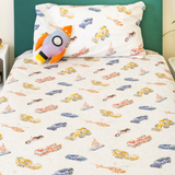 Zookeeper Chasing Cars And Clouds Bedsheet And Shams Set