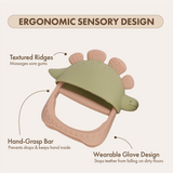 Dodo Baby Dino Soothe Teether Green