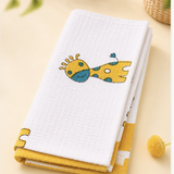 Little Pink Llama Giraffee Towel