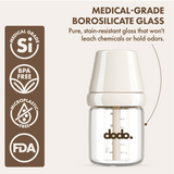 Dodo Baby Glass Feeding Bottle