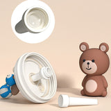 Little Surprise Box,White & Blue Carnival theme Kids Water Bottle, 1000ml