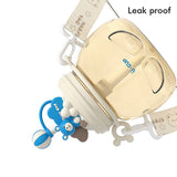 Little Surprise Box,White & Blue Carnival theme Kids Water Bottle, 1000ml