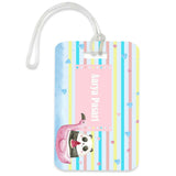 Panda Luggage Tag