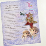 Little Pink Llama Guiding Star-Red-Hair Clip
