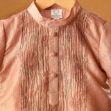 Casa Ninos Peach Noor Kurta Pajama Set