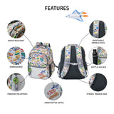 Zookeeper Transport Kids School Backpack For Boys & Girls Age 8–10 Years