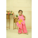 Pankhuri By Priyanka Pink Cord Set
