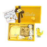 LSB Yellow Sunshine Wooden Baby Shower Box ( Gender Neutral)