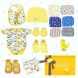 LSB Yellow Sunshine Wooden Baby Shower Box ( Gender Neutral)